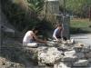 cleaning the masonry and joints